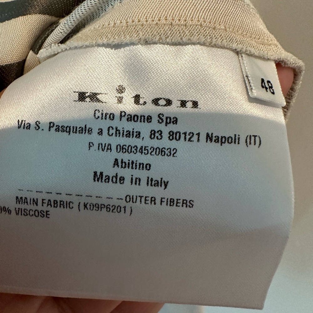 Beautifully made Italian Kiton dress with tag. Size 12 - Picture 4 of 8